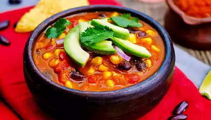 Black Bean and Cashew Chili