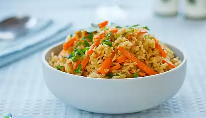 Curried Rice and Carrots