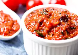 Eggplant-Tomato Chutney