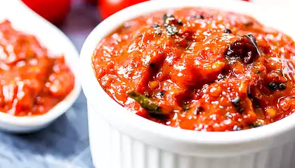 Eggplant-Tomato Chutney