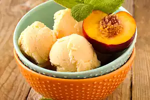 Ben and Jerry's Fresh Georgia Peach Ice Cream