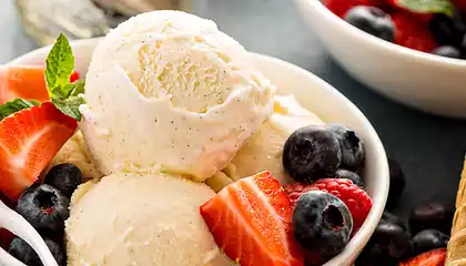 Mascarpone Vanilla Ice Cream