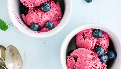 Blueberry Ice Cream