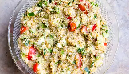 Easy Quinoa Tabouli