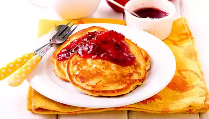 Breakfast Lemon Pancakes