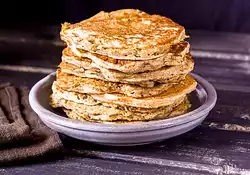 High-Fibre Apple Pancakes