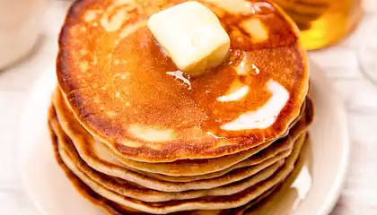 Vanilla Buttermilk Whole Wheat Pancakes