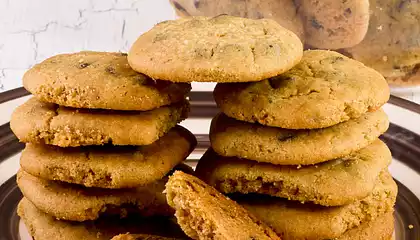 Mom's Low-Fat Chocolate Chip Cookies