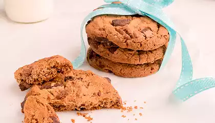 Mocha-Walnut Cookies