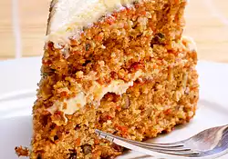 Carrot Cake with Coconuts and Pineapple