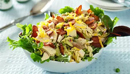 Turkey Bacon Pasta Salad