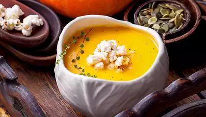 Winter Squash Soup with Cinnamon and Cloves
