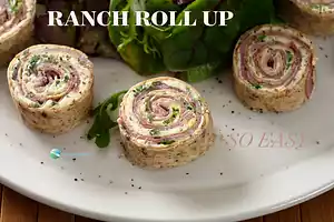 Easy Party Ranch Ham Rolls