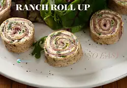 Easy Party Ranch Ham Rolls