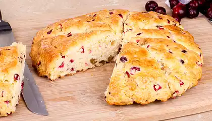 Mom's Cranberry Orange Scones