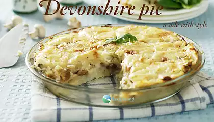 Devonshire Potato-Mushroom Pie
