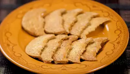 Halloween Cheddar Poppy Moon Crackers