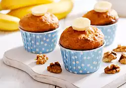 Best Banana Ginger Bran Muffins