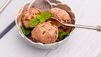 Superb Chocolate Hazelnut Ice Cream