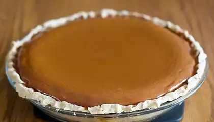 Molasses Pumpkin Pie