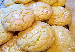 Lemon Crinkle Cookies