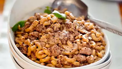 Beefy Pasta Casserole