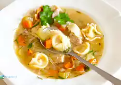 Chicken Tortellini Soup