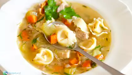 Chicken Tortellini Soup