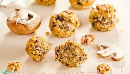 Savory Mushroom Muffins