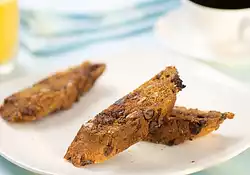 Holiday Cherry and Rum Biscotti