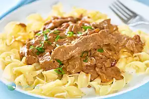 Steak Strips and Onions