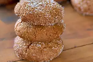 Irish Ginger Snap Cookies