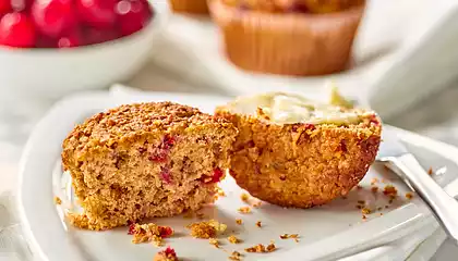 Orange & Honey Cranberry-Bran Muffins