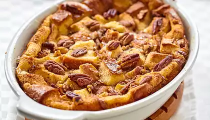 Lazarus Bread Pudding with Whiskey Sauce