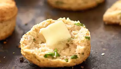 Basil-Parmesan Scones