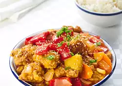 Asian Sweet and Sour Cod 