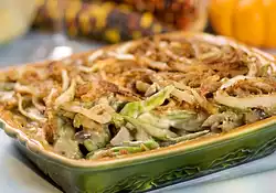 Classic Green Bean Casserole-Low Fat and Low Calorie