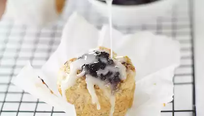 No-Cholesterol Fruit-Filled Muffins