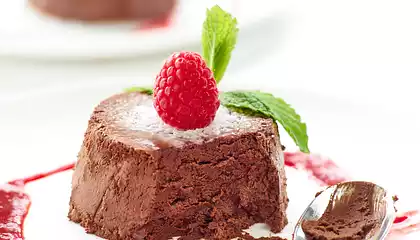 Easy Chocolate Raspberry Mousse