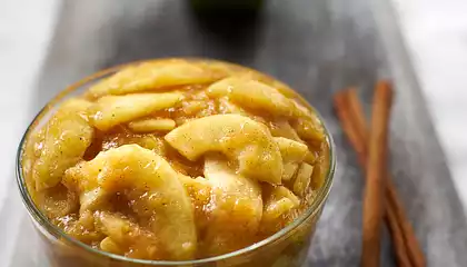 Cooked Apple Pie Filling