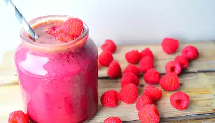 Raspberry & Cherry Smoothie