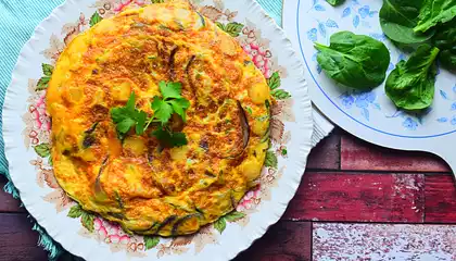 Spanish Omelette with Parsnip