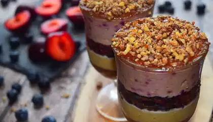 Plum Trifle