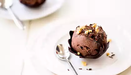 Chocolate Raspberry Toasted Hazelnut Ice Cream