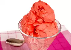 Creamy Cranberry Sherbet