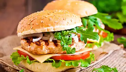 Heart Healthy Asian Turkey Hamburgers