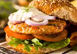 Super Salmon Burgers