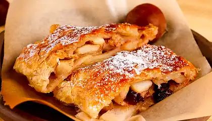 Apple Date Strudel