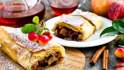 Milopita ( Greek Apple Pastry )