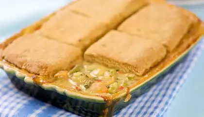 Low-fat Vegetable Pot Pie